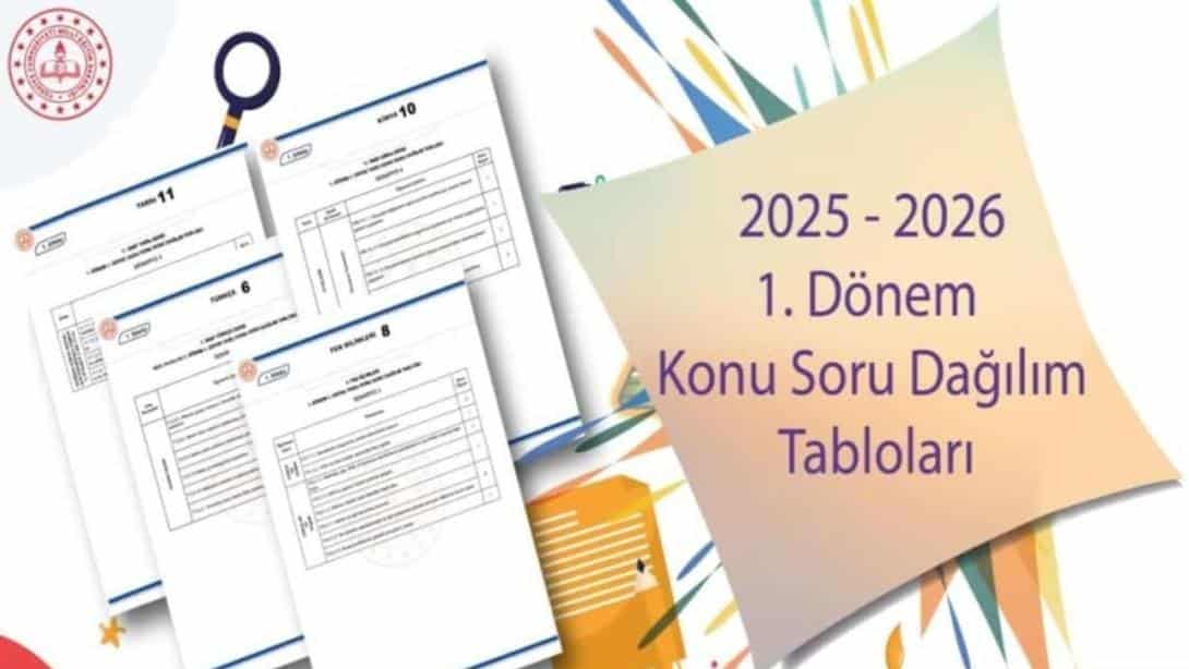 BİRİNCİ DÖNEM ORTAK YAZILI SINAVLARA YÖNELİK 